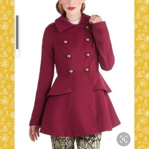 Modcloth Tiering Up My Heart Coat